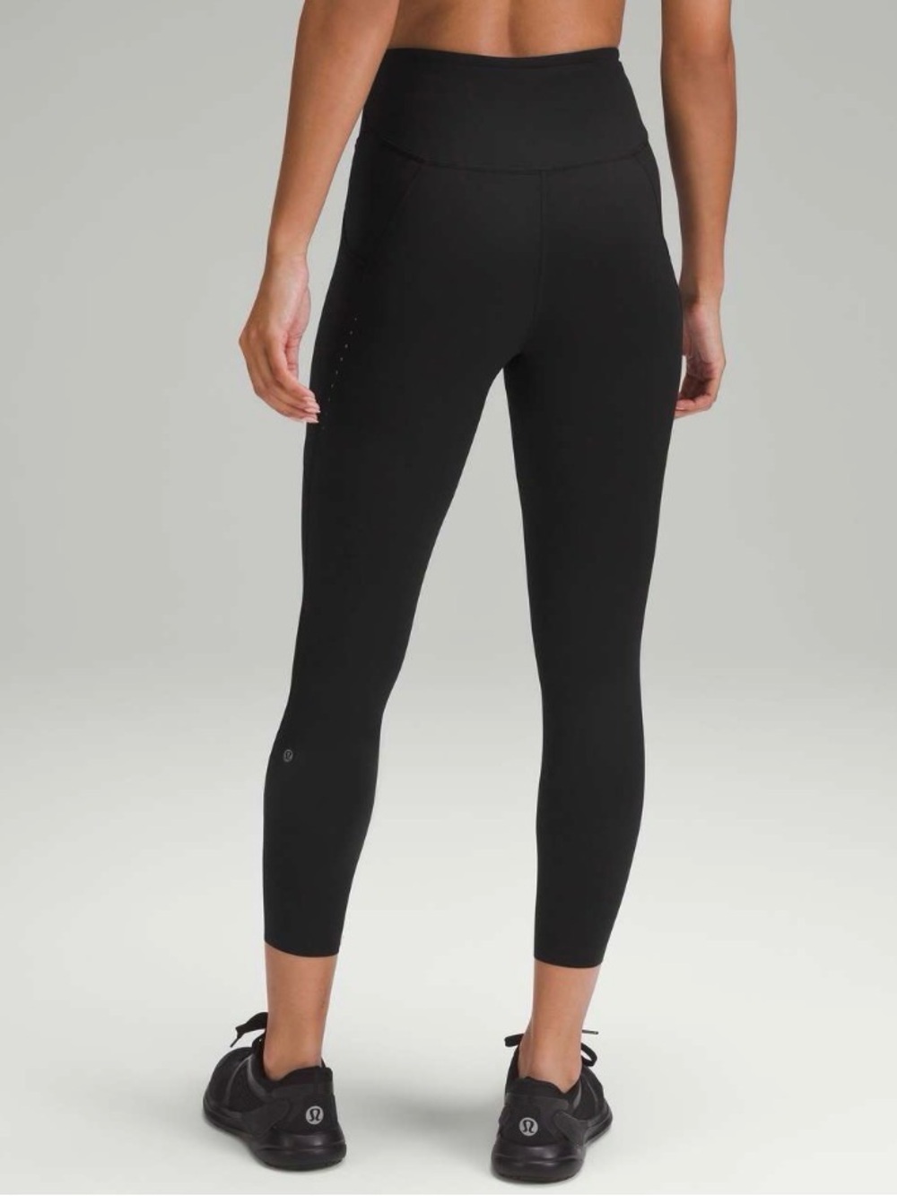 Lululemon Fast and Free High-Rise Tight 25" *Pockets Black 🖤Like 🆕